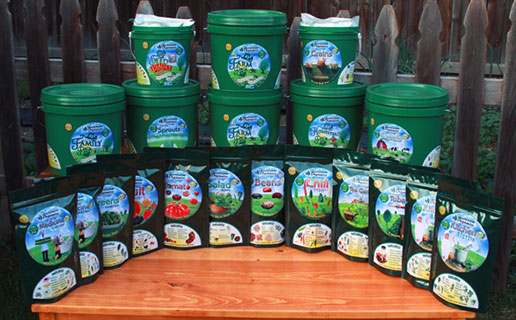 Heirloom Organics Seed Packs