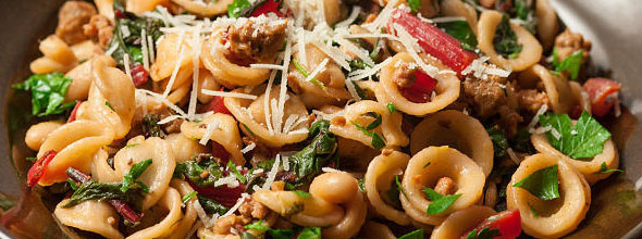 Pasta with Chard