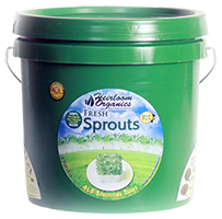 Non GMO/Non Hybrid Organic Fresh Sprouts